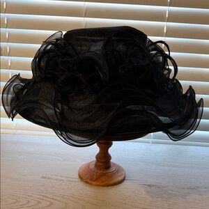 Vintage Elegant Black Women's Hat